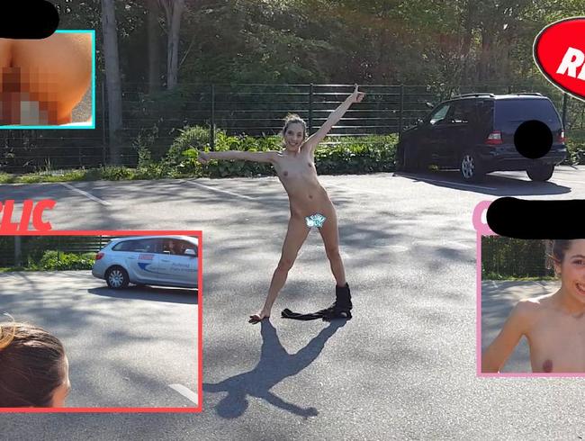lilly lil Porno Video: Public Park'n Ride Fick - jetzt wirds richtig krass